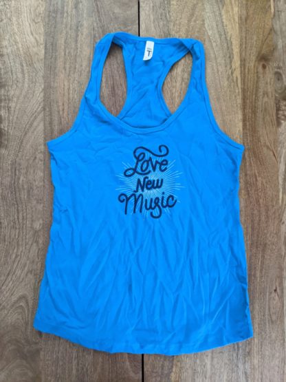Love New Music - Ladies Tank Turquoise